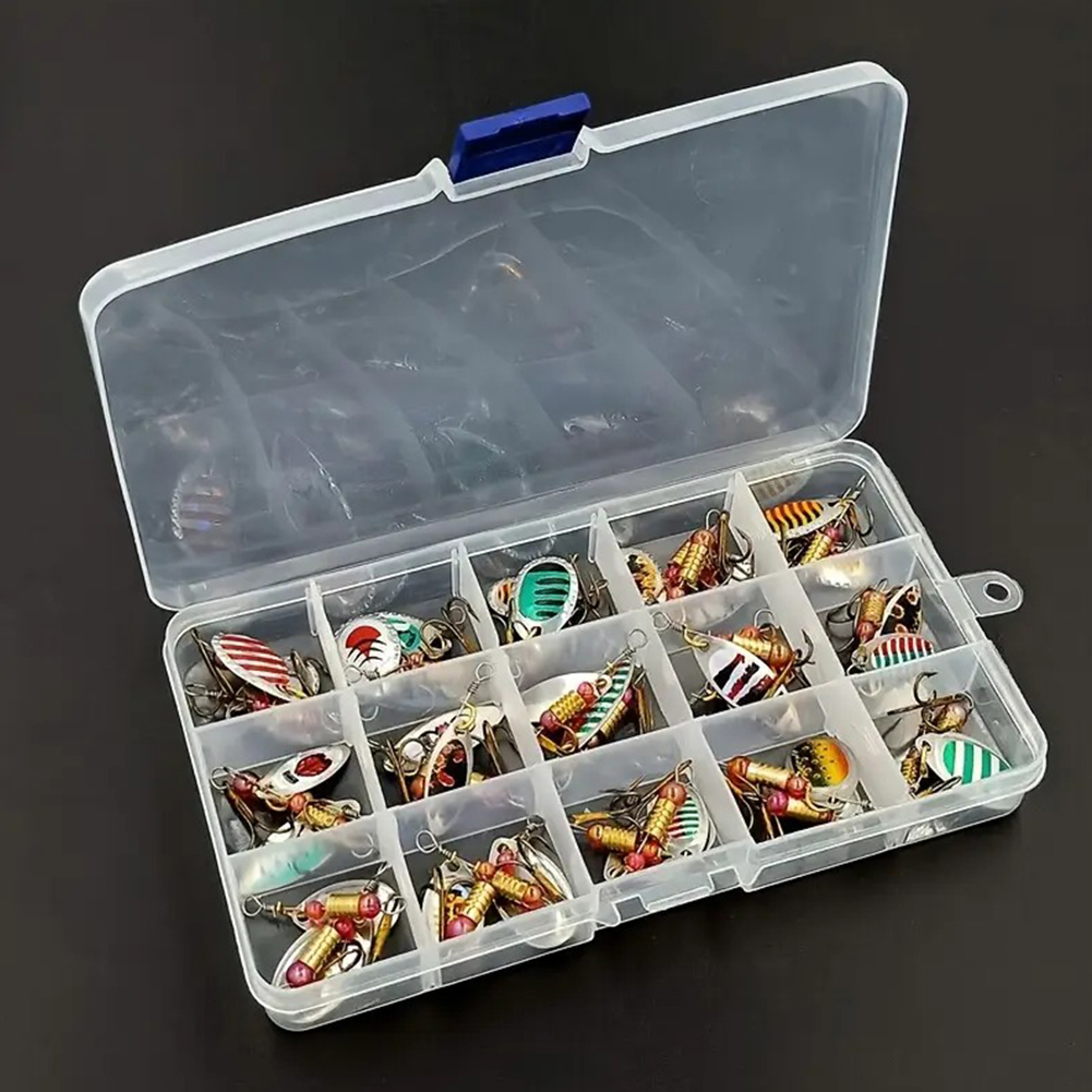 Fishing Lure Spoon - 30 pezzi di esche artificiali da