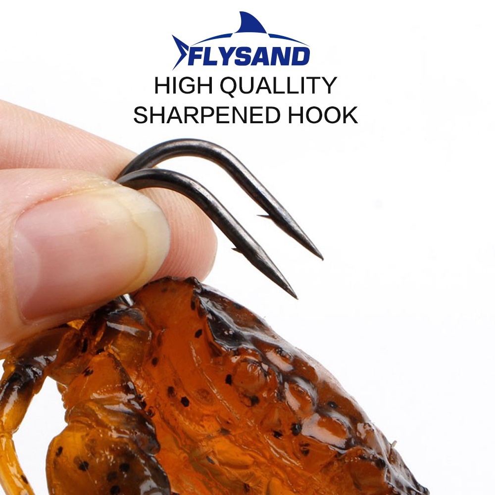 FLYSAND Granchio bionico Silic - Fishing Lure Soft Plastic recensione e prezzo