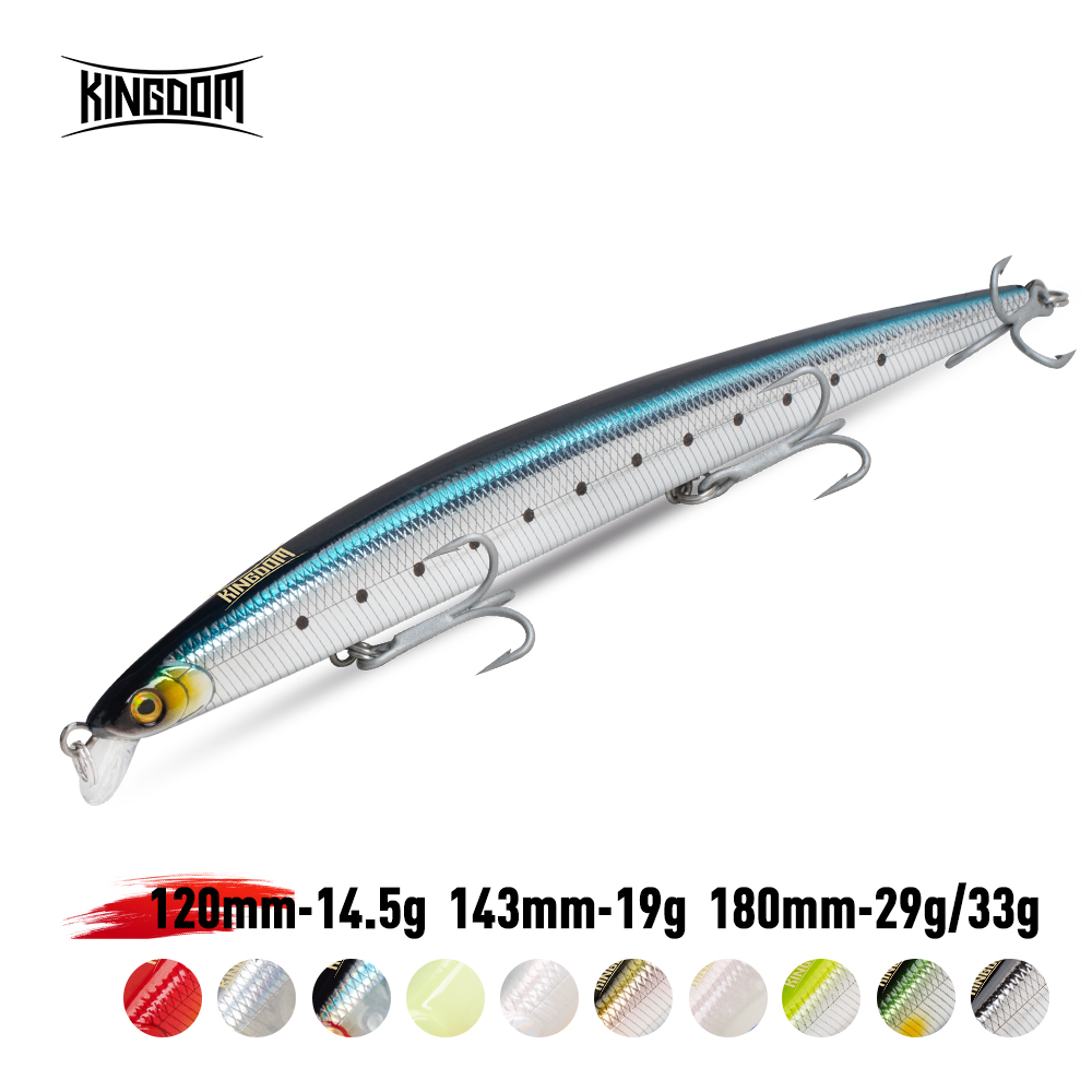 Kingdom Long Casting Richiamo  - Fishing Lure Jerkbait recensione e prezzo