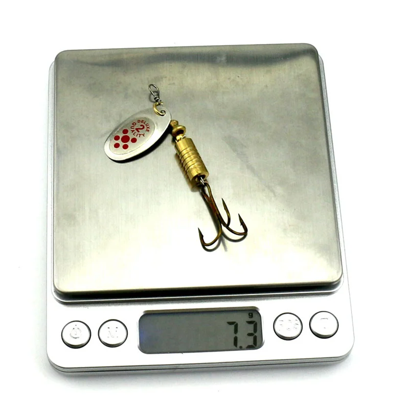 1PCS Placcatura in metallo Spi - Fishing Lure Spinnerbait recensione e prezzo